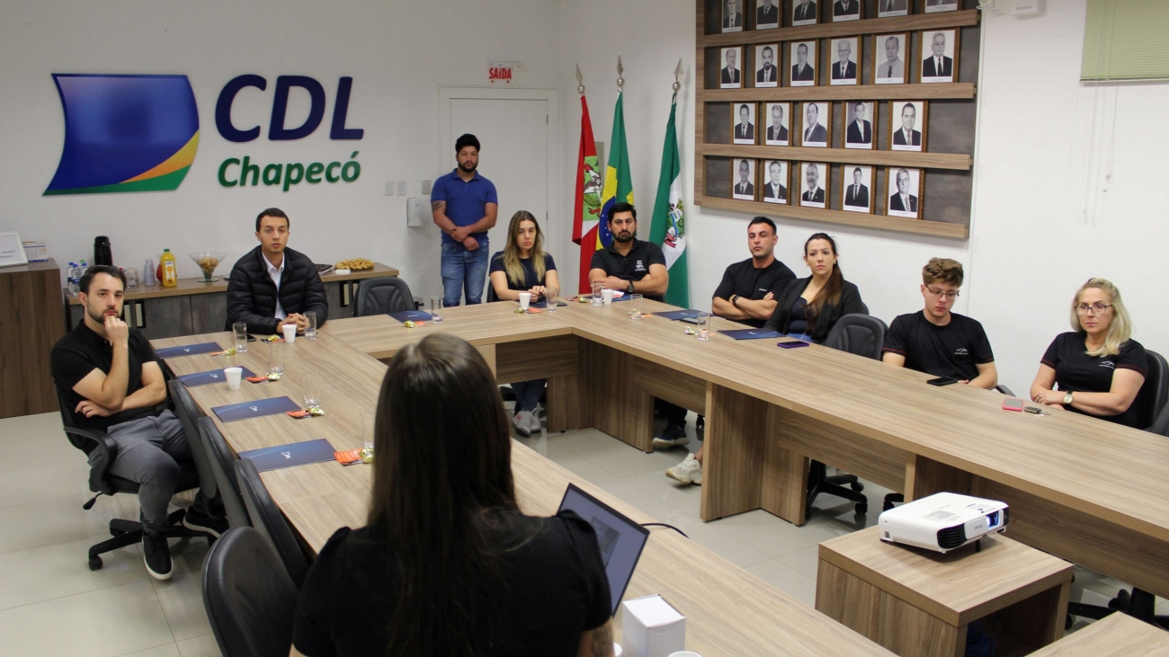 O Café de Boas-Vindas é uma iniciativa com objetivo de apresentar a entidade aos novos associados. (Foto: Caroline Lorenzetti/MB Comunicação)